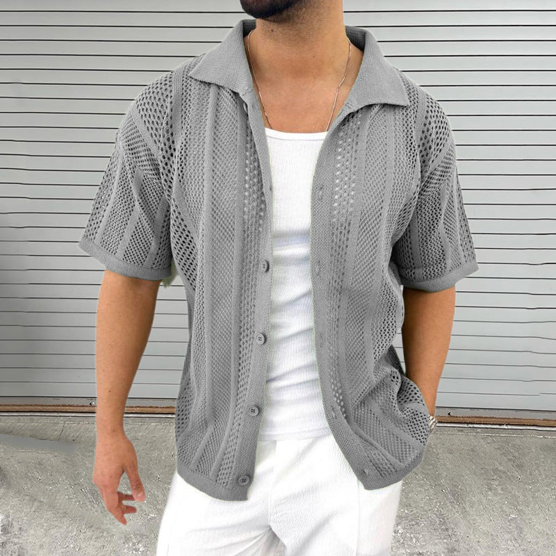 Men's Button-Down Shirt Stylish Classic Design