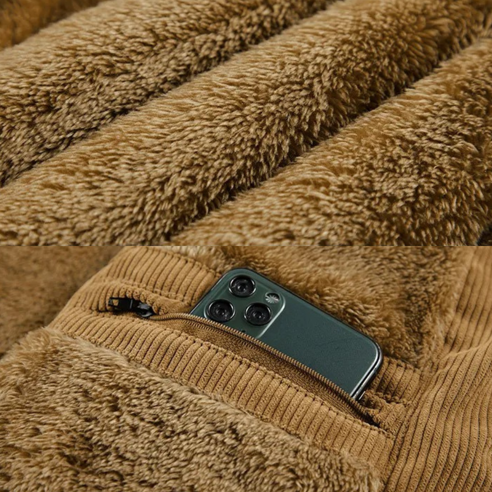 Men's Corduroy Winter Vest