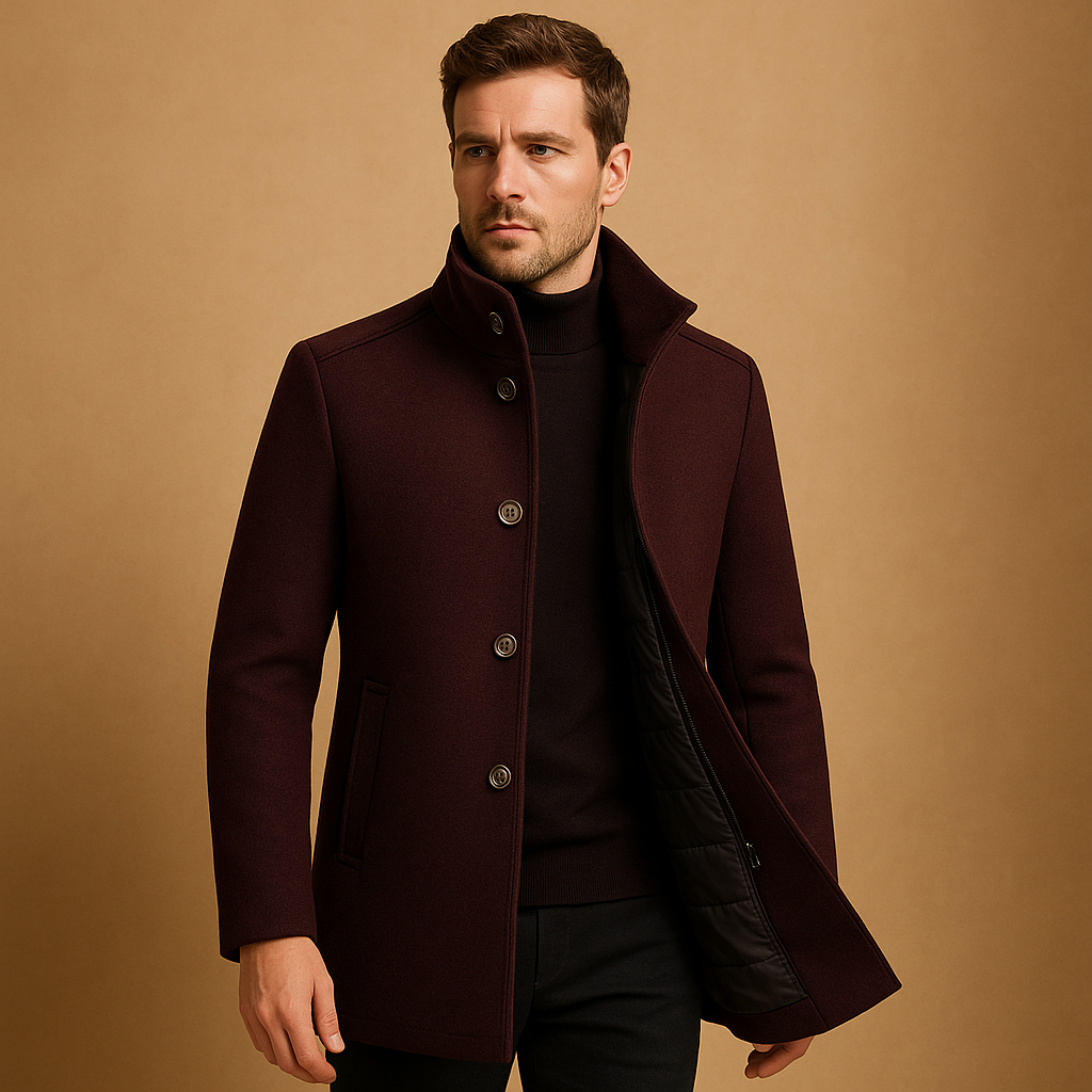 Men's Elegant Jacket for Formal and Casual Wear