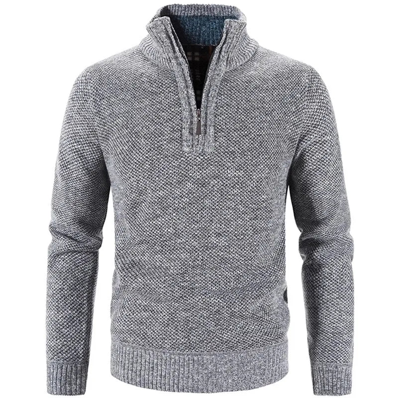 Men's Half Zip Sweater - Comfortable and Stylish Layering