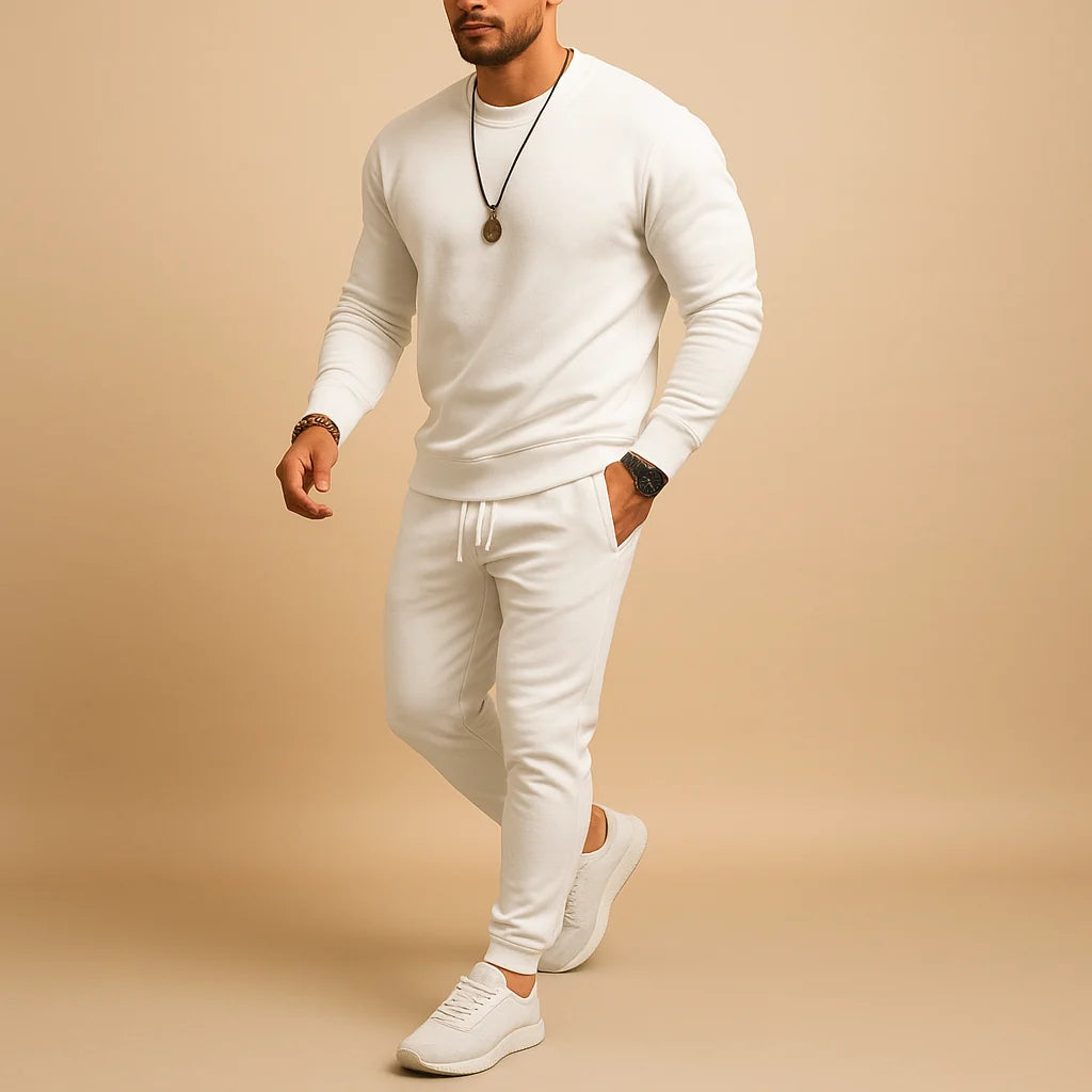 Men's Jogger and Hoodie Set - Slim Fit Comfortable Style