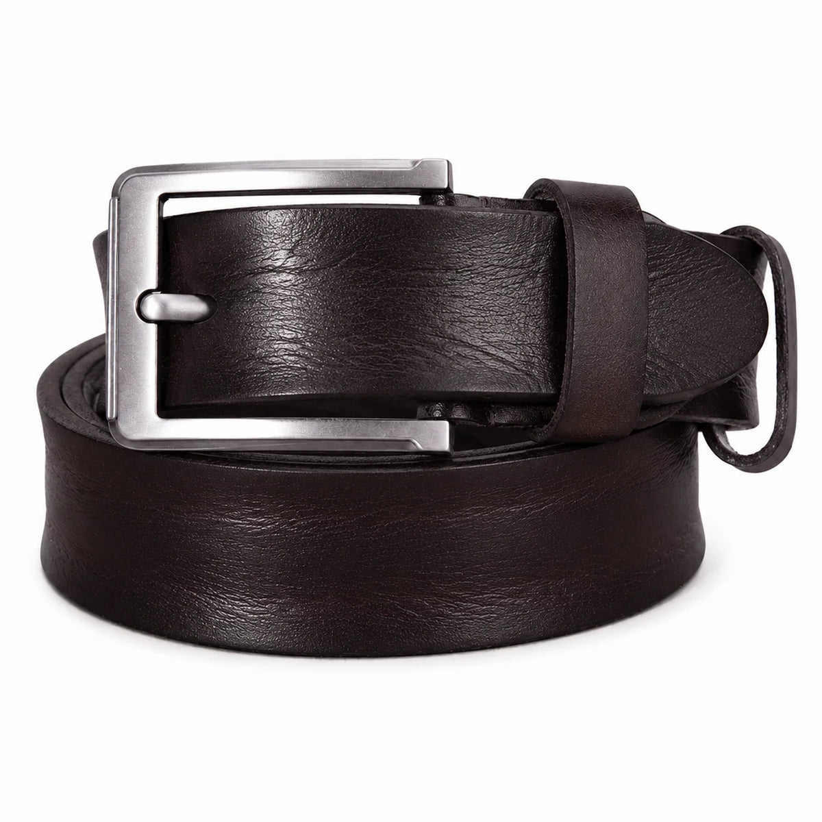 Men's Leather Belt Classic Casual Accessory
