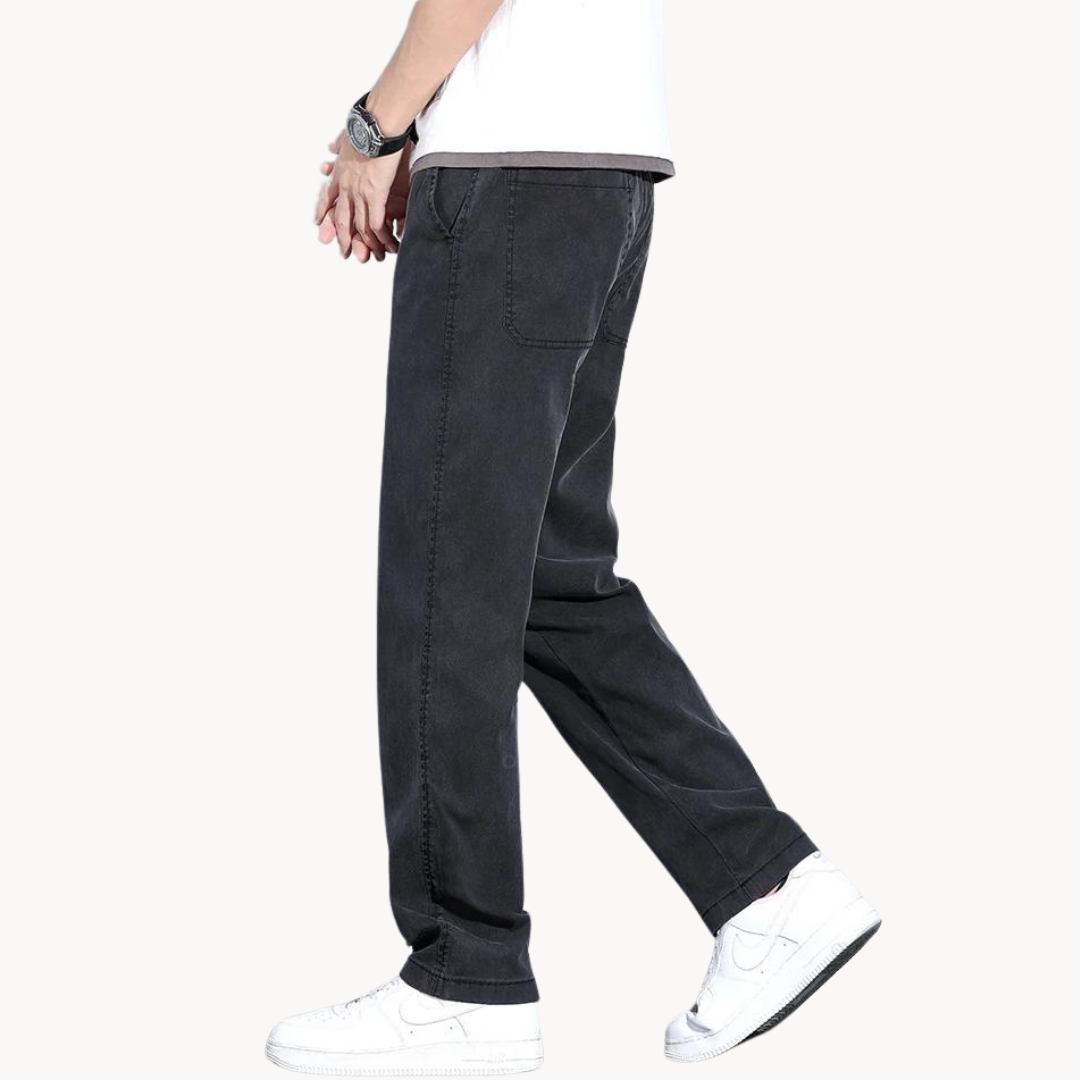 Men's Lightweight Straight Leg Jeans