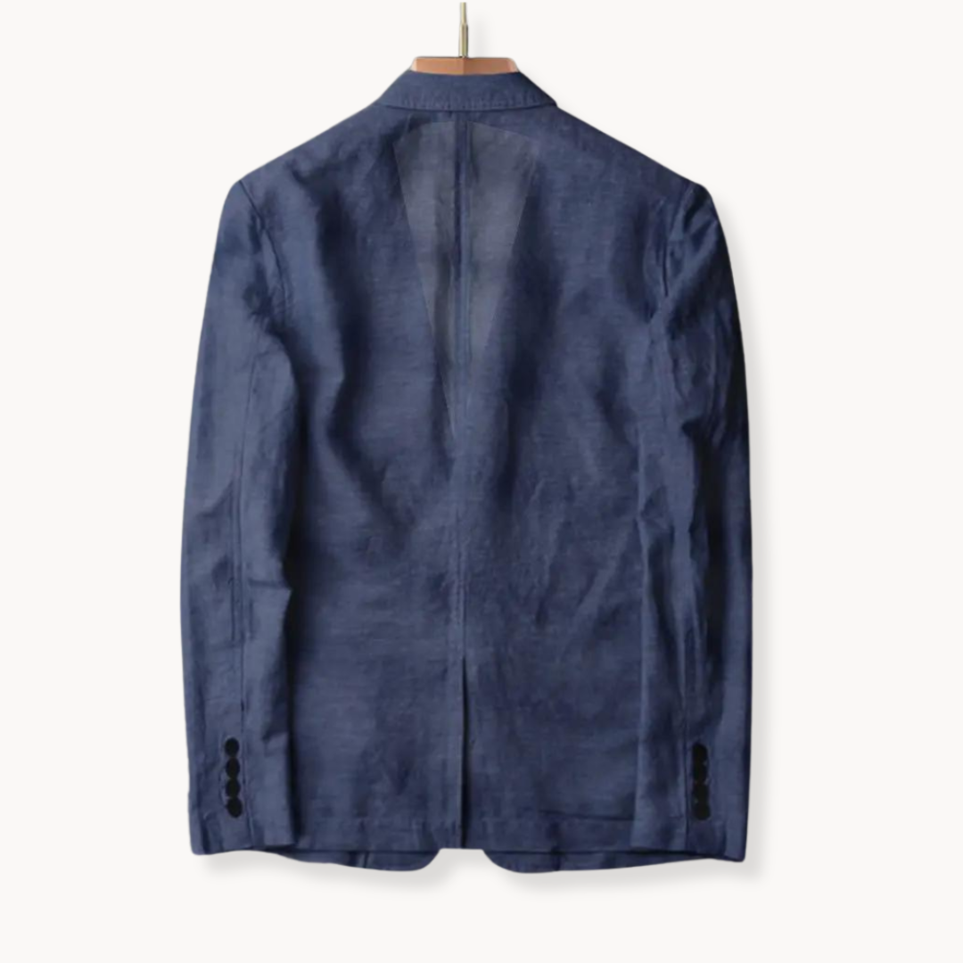 Men's Linen Blazer Jacket - Casual and Stylish Blazer for Men