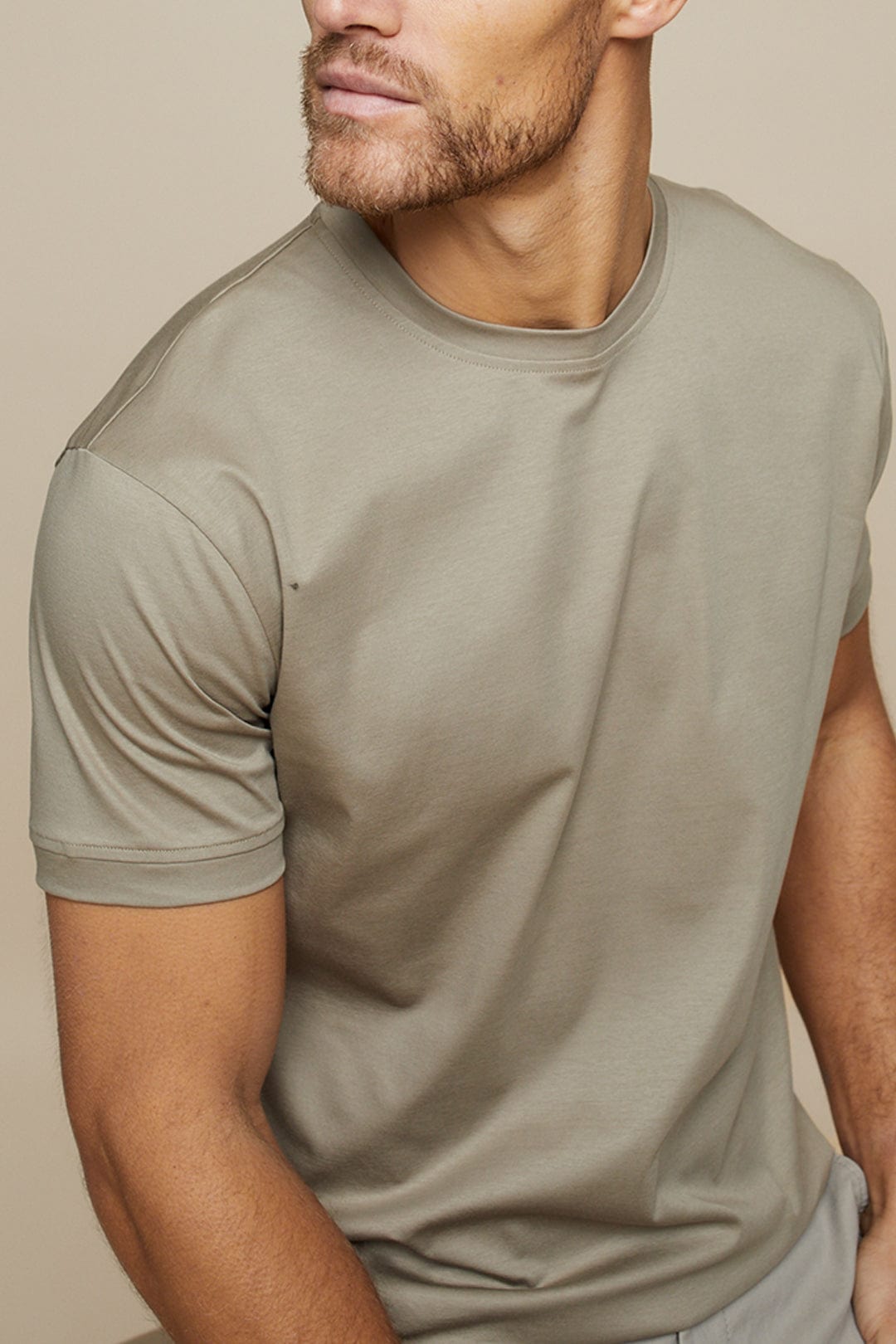 Men's Luxe T-Shirt - Soft Tailored Fit Casual Wear