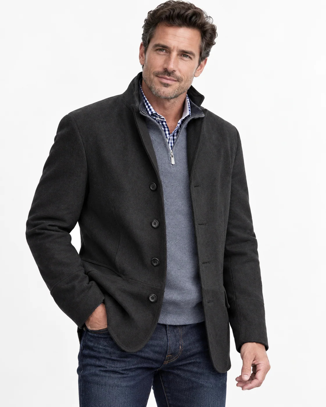 Men's Modern Tailored Blazer
