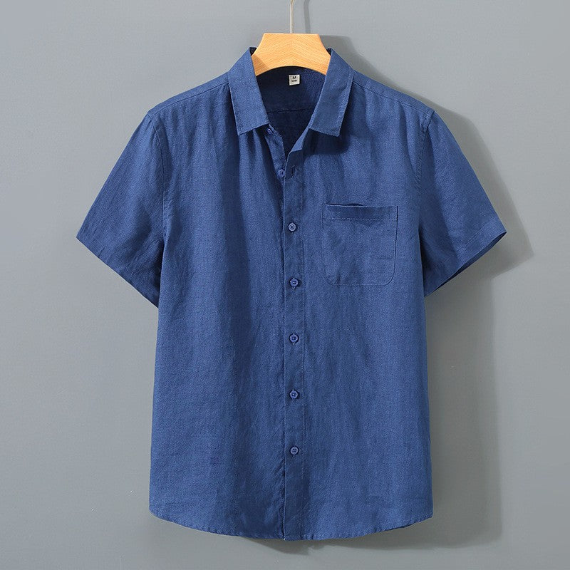 Men's Short Sleeve Breathable Summer Shirt