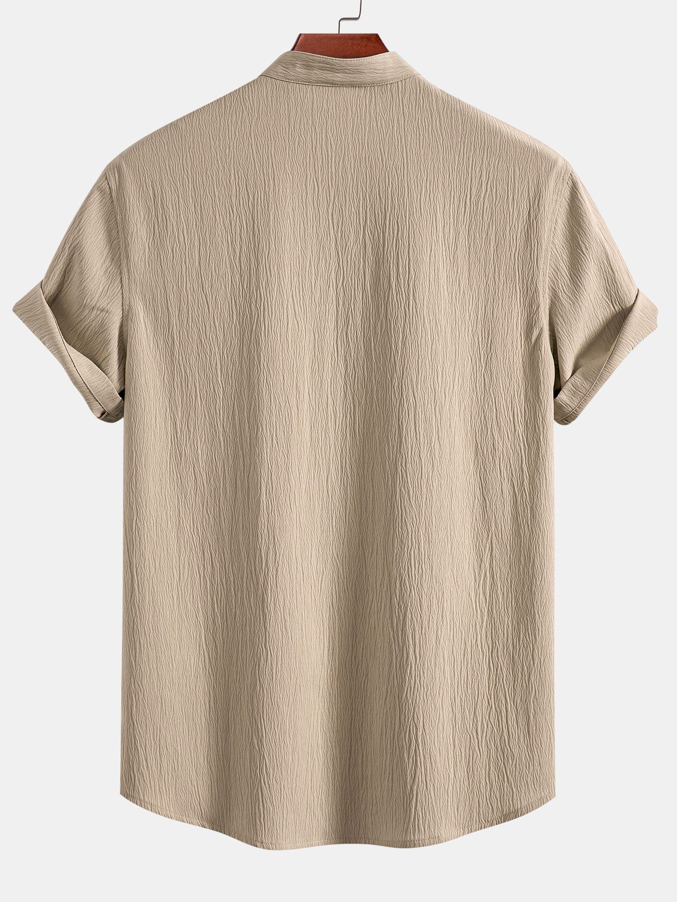 Men's Summer Relaxed Short-Sleeve Shirt and Trousers Set