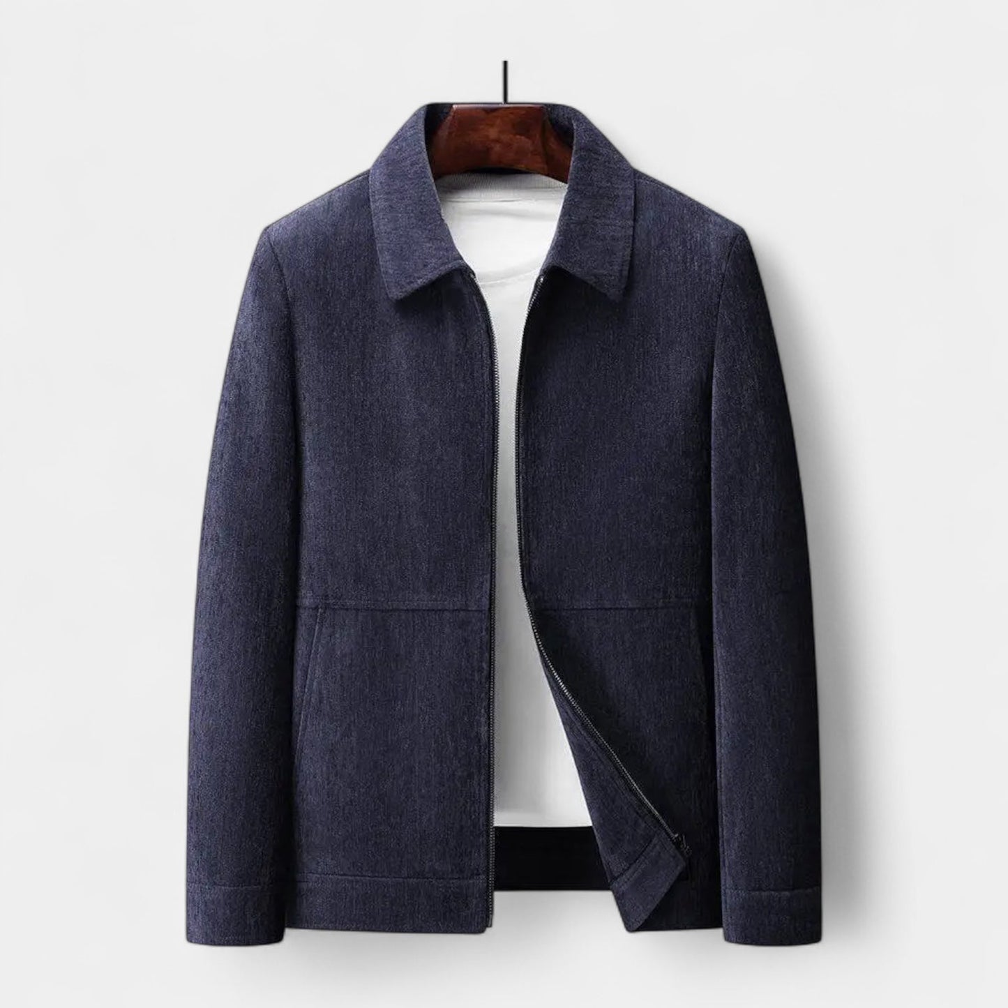 Men's Textured Harrington Super Shirt