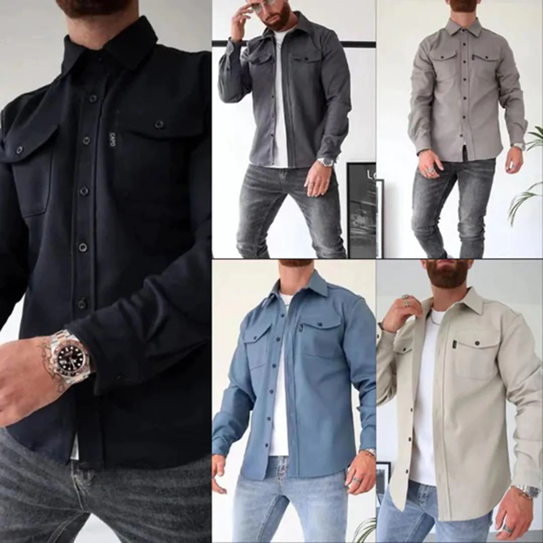 Men's Versatile Shirt Jacket