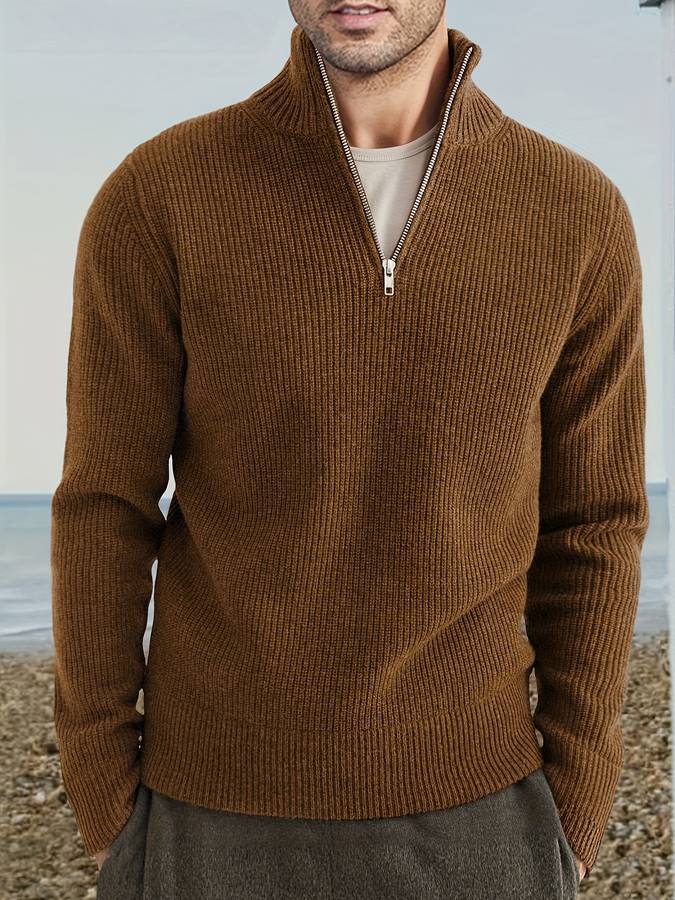 Men's Zip Sweater Regular Fit