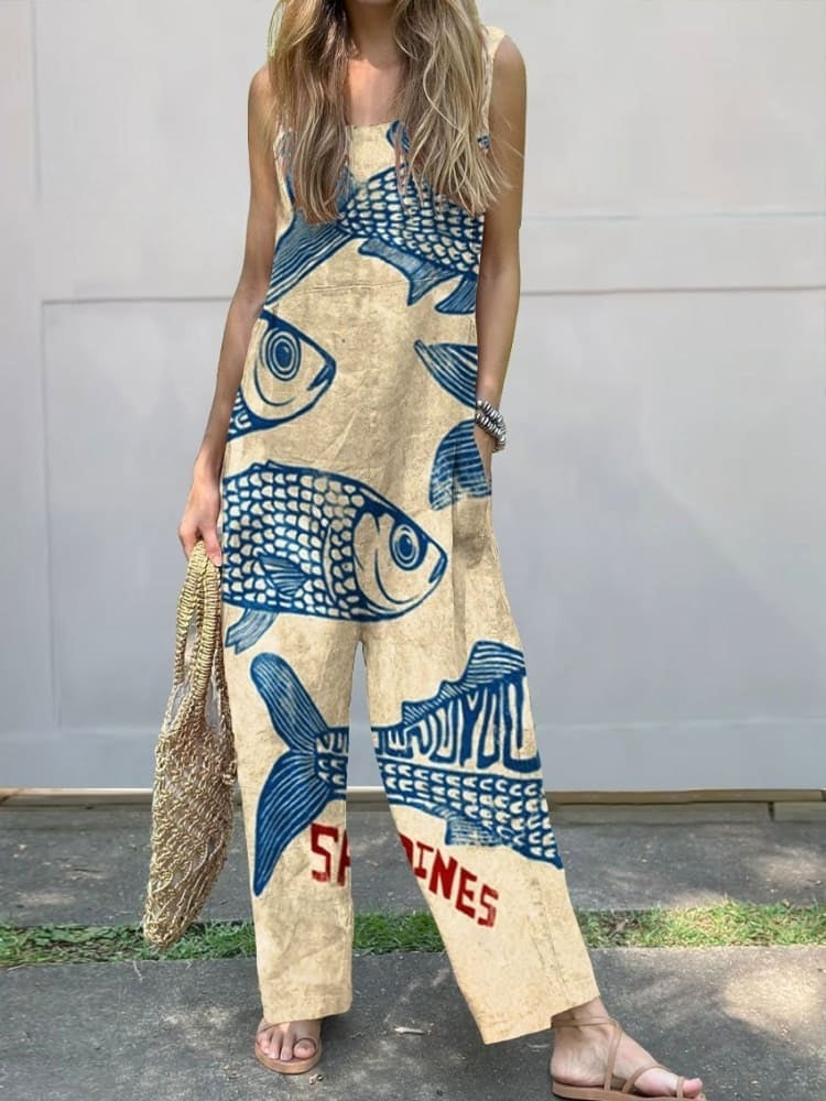 Women's Casual Loose Jumpsuit