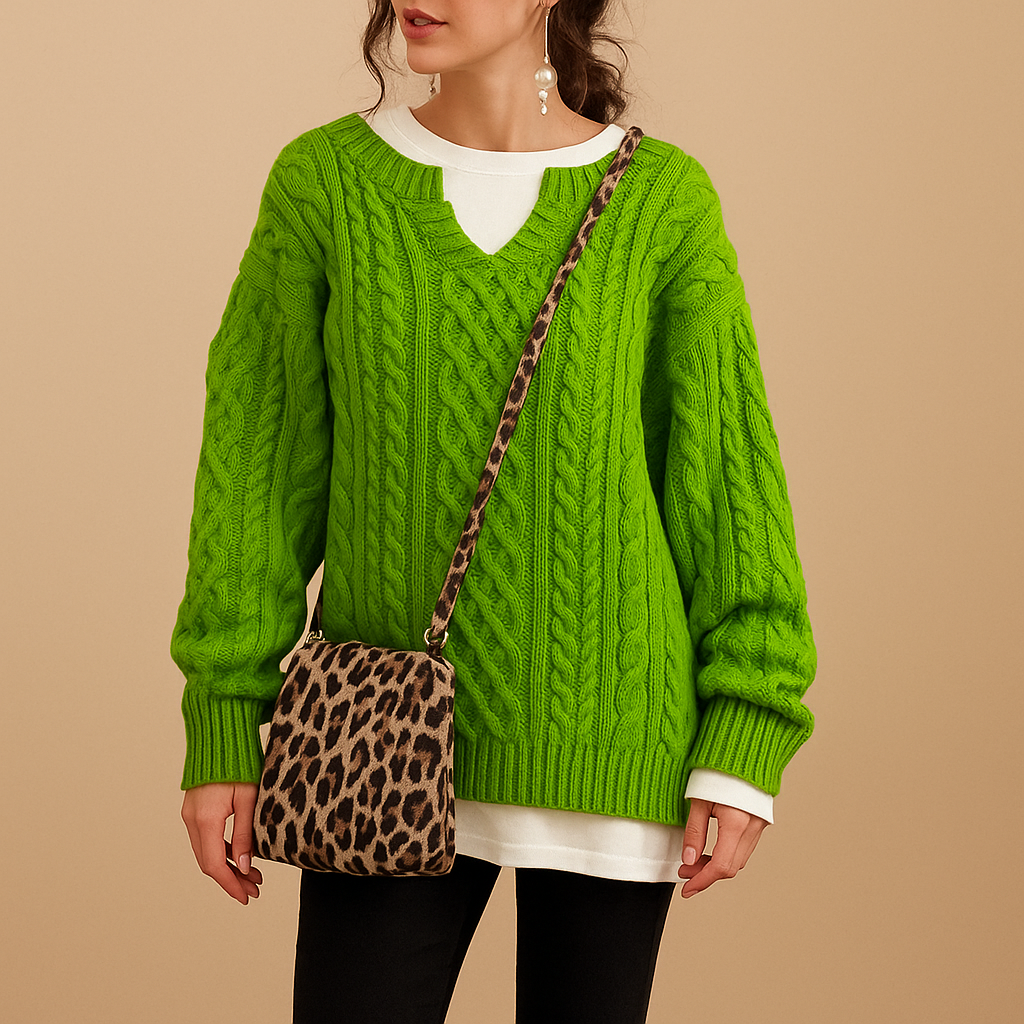 Women's Knit Oversized Jumper