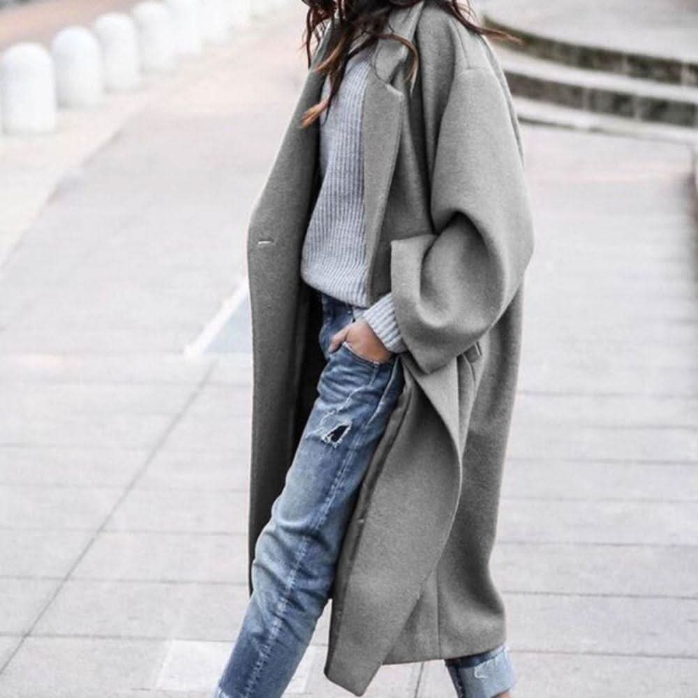 Women's Oversized Wool Blend Coat