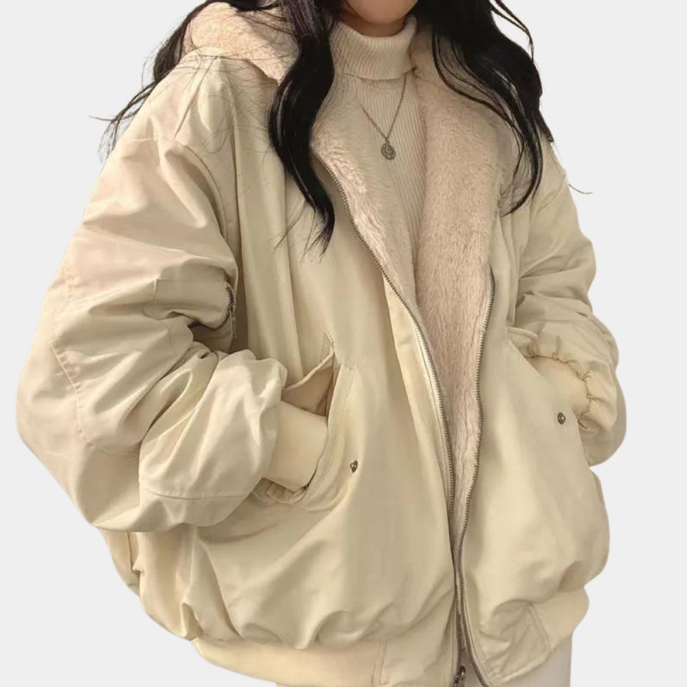 Women's Short Hooded Winter Jacket