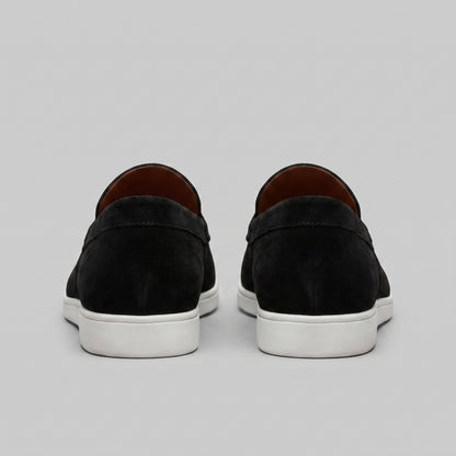 Men's Casual Leather Loafers - Slip-On Loafer Shoes
