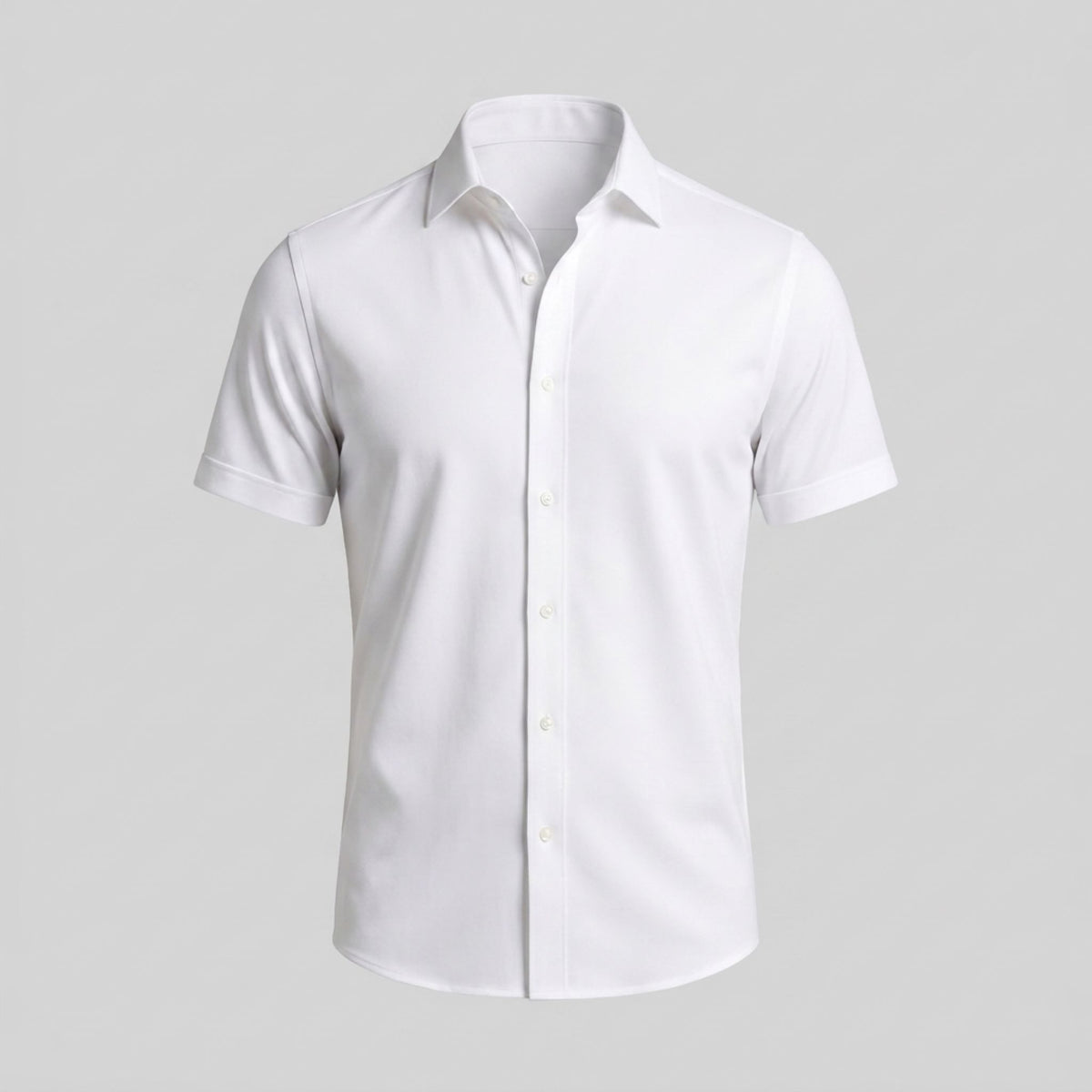 Men's Linen Short Sleeve Shirt for Summer Casual Wear