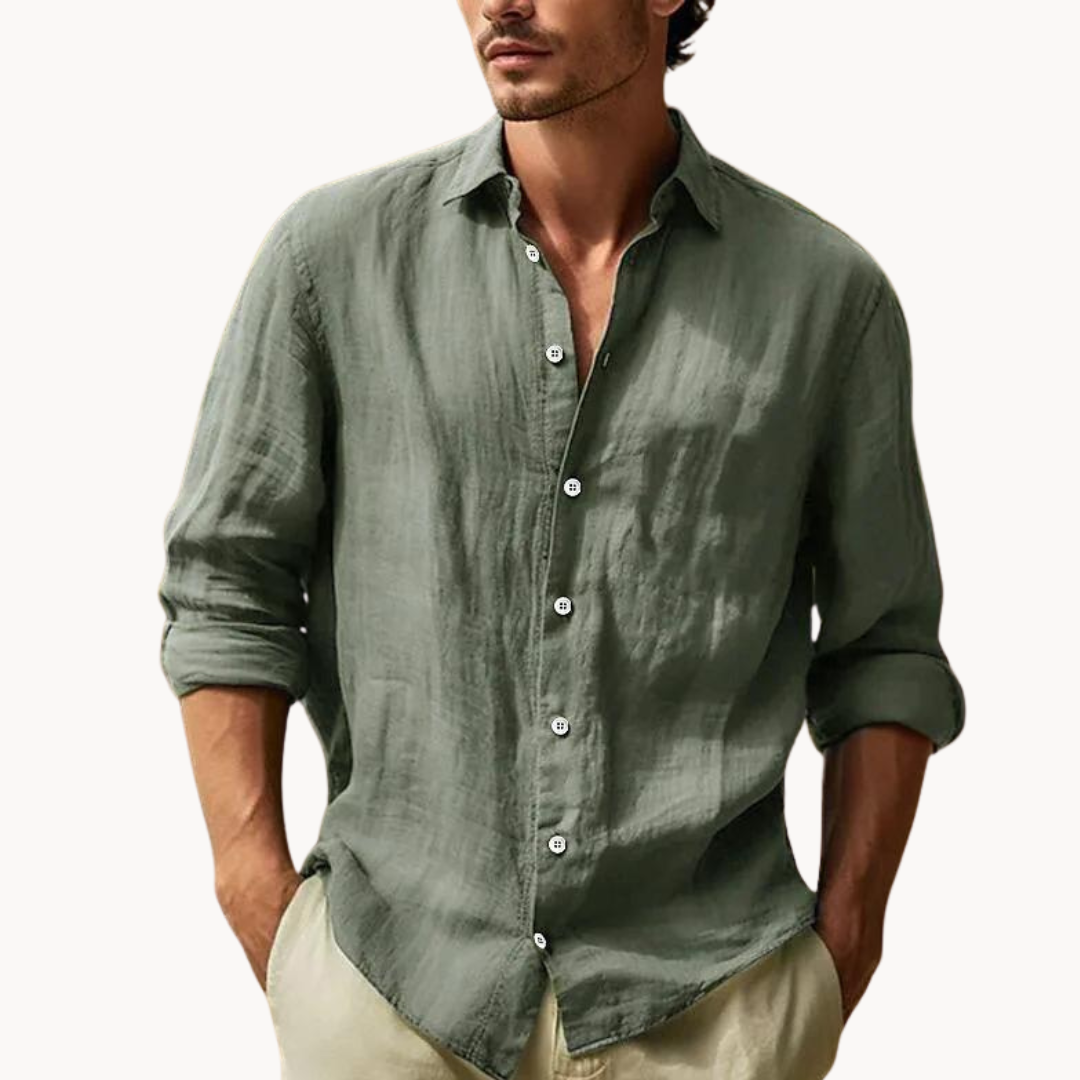 Dress Shirt – Button Front & Long Sleeve Shape