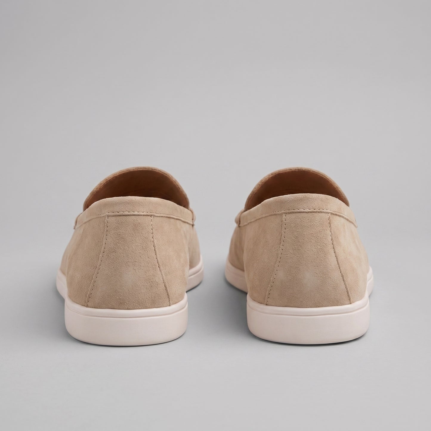 Men's Casual Leather Loafers - Slip-On Loafer Shoes
