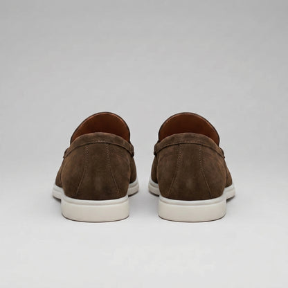 Men's Casual Leather Loafers - Slip-On Loafer Shoes