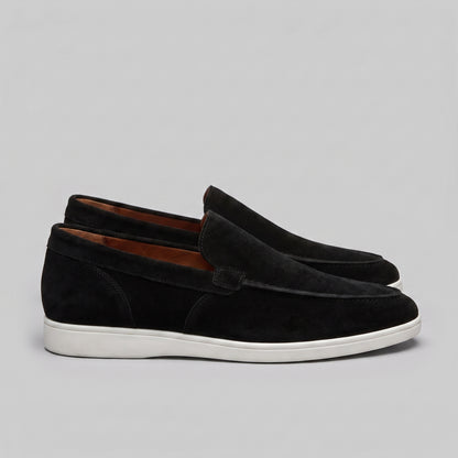 Men's Casual Leather Loafers - Slip-On Loafer Shoes
