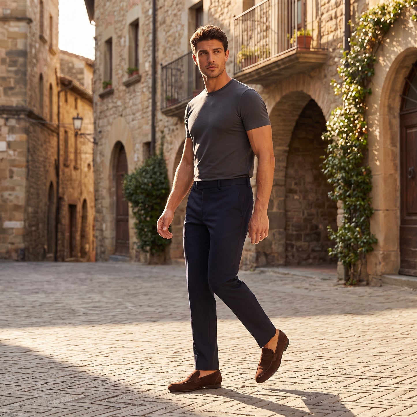 Men's Classic Penny Loafers in Matte Finish