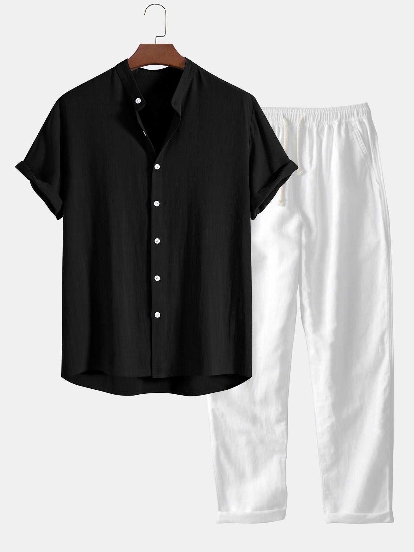 Marco | Elegant Polo and Trousers Set