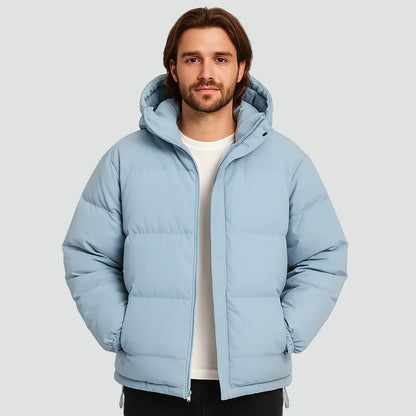 Men's Hooded Puffer Winter Jacket