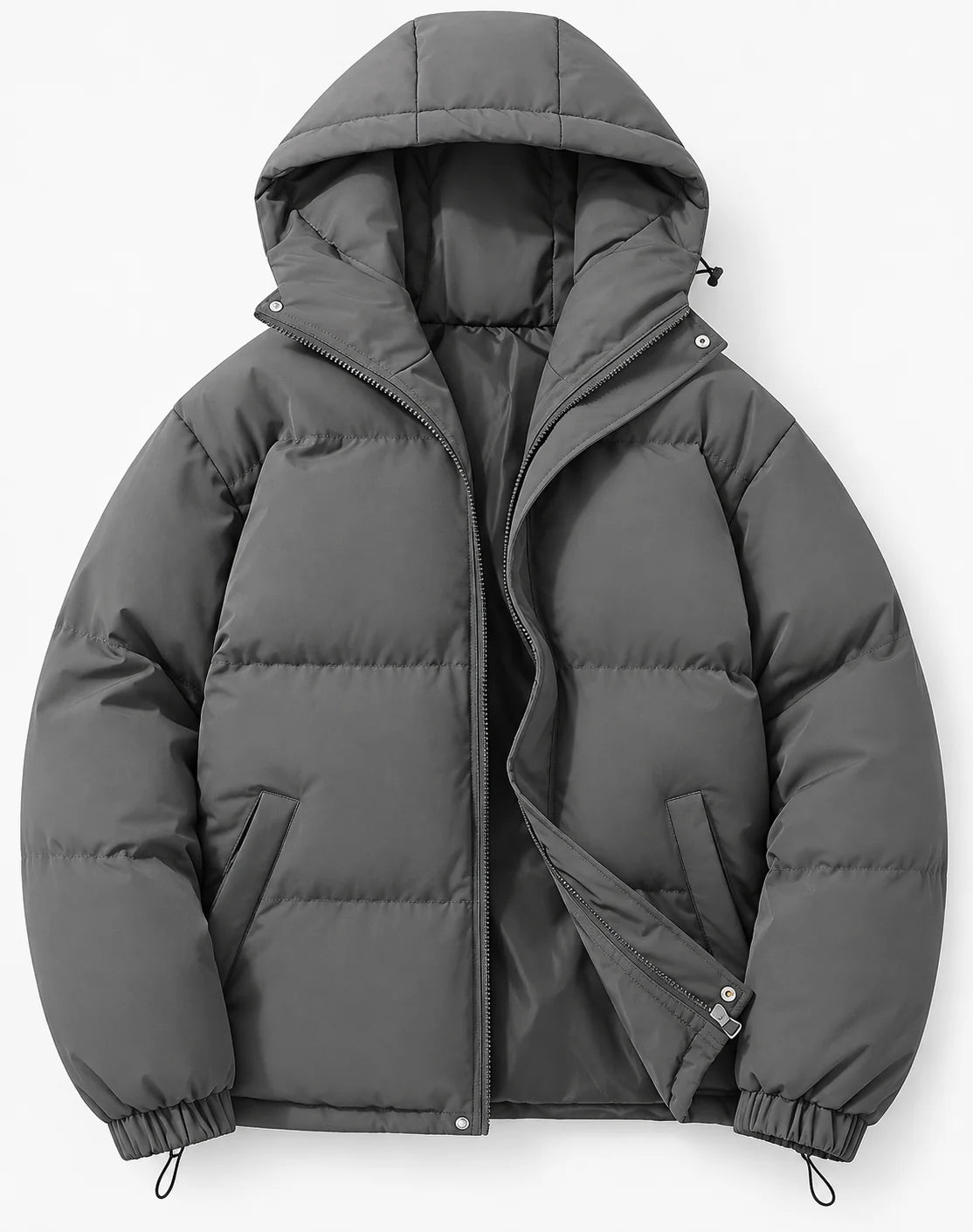 Men's Hooded Puffer Winter Jacket