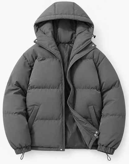 Men's Hooded Puffer Winter Jacket