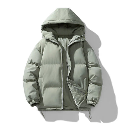 Men's Hooded Puffer Winter Jacket