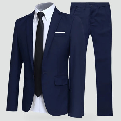 Men's Slim Fit Two-Piece Suit
