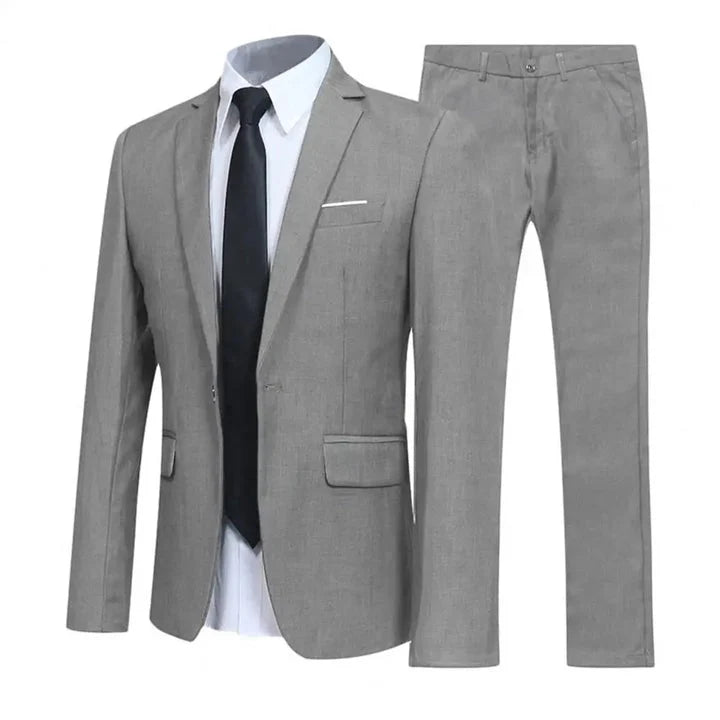 Men's Slim Fit Two-Piece Suit