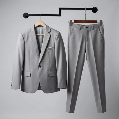 Men's Slim Fit Two-Piece Suit