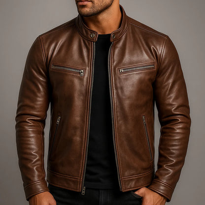 Men's Slim Fit Zipper Jacket