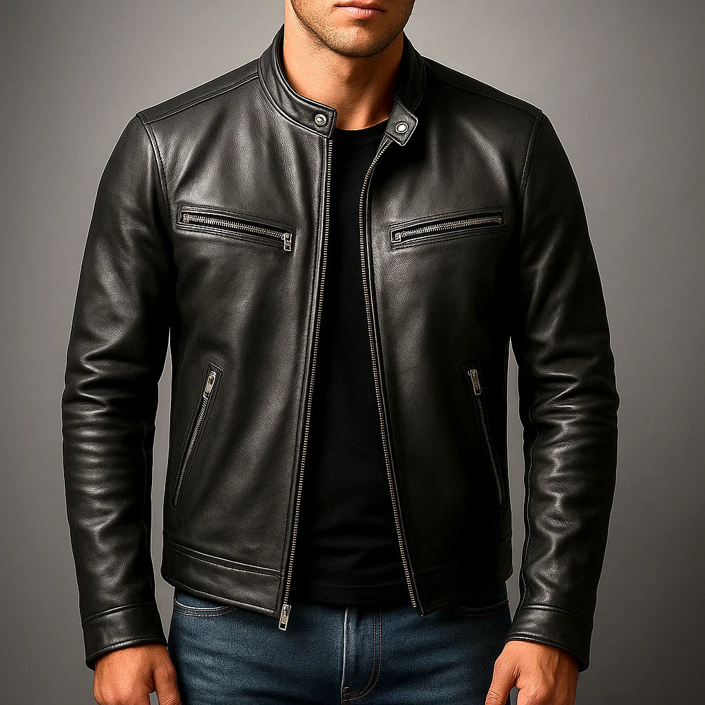 Men's Slim Fit Zipper Jacket