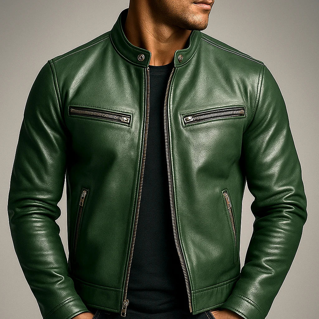 Men's Slim Fit Zipper Jacket