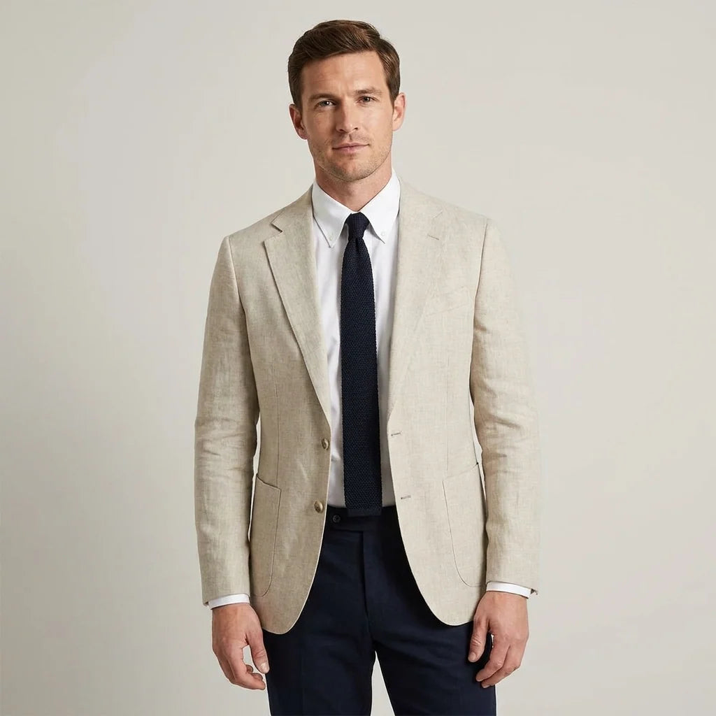 Men's Tailored Blazer Jacket - Casual & Formal Wear