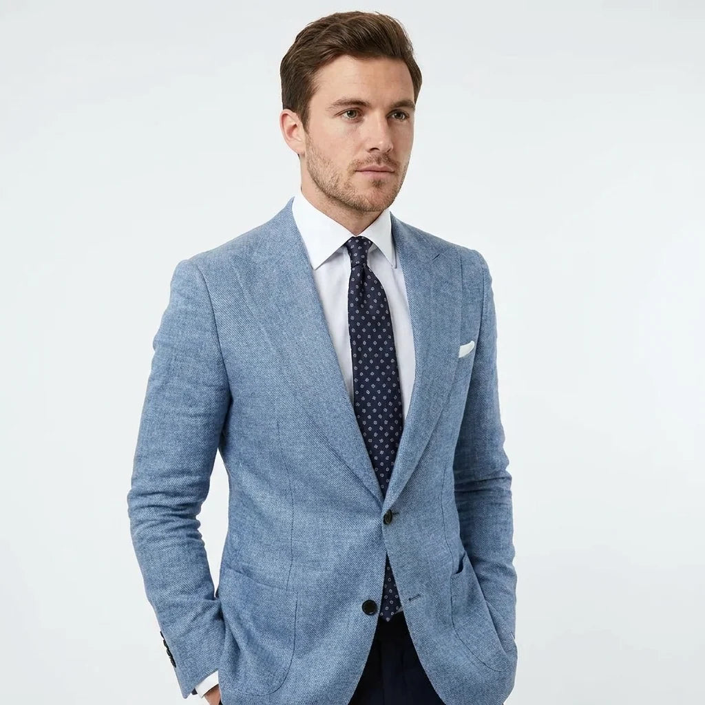 Men's Tailored Blazer Jacket - Casual & Formal Wear