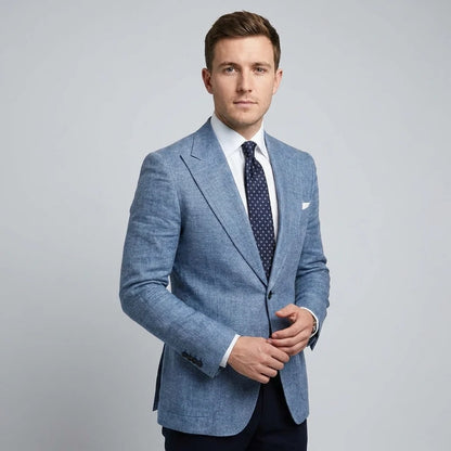 Men's Tailored Blazer Jacket - Casual & Formal Wear