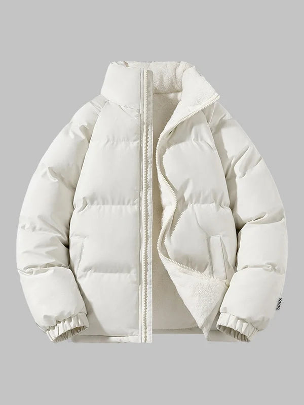 Men's Waterproof Fleece Lined Winter Jacket