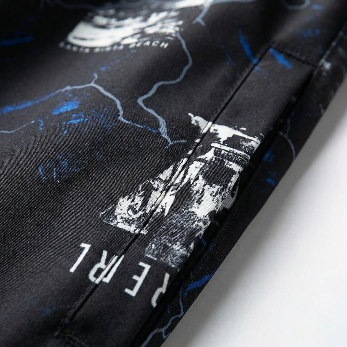 Men's Abstract Print Bomber Jacket