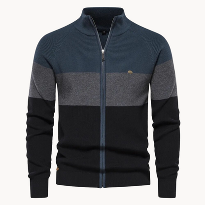 Men's Autumn Zipped Cardigan
