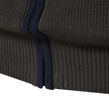 Men's Autumn Zipped Cardigan