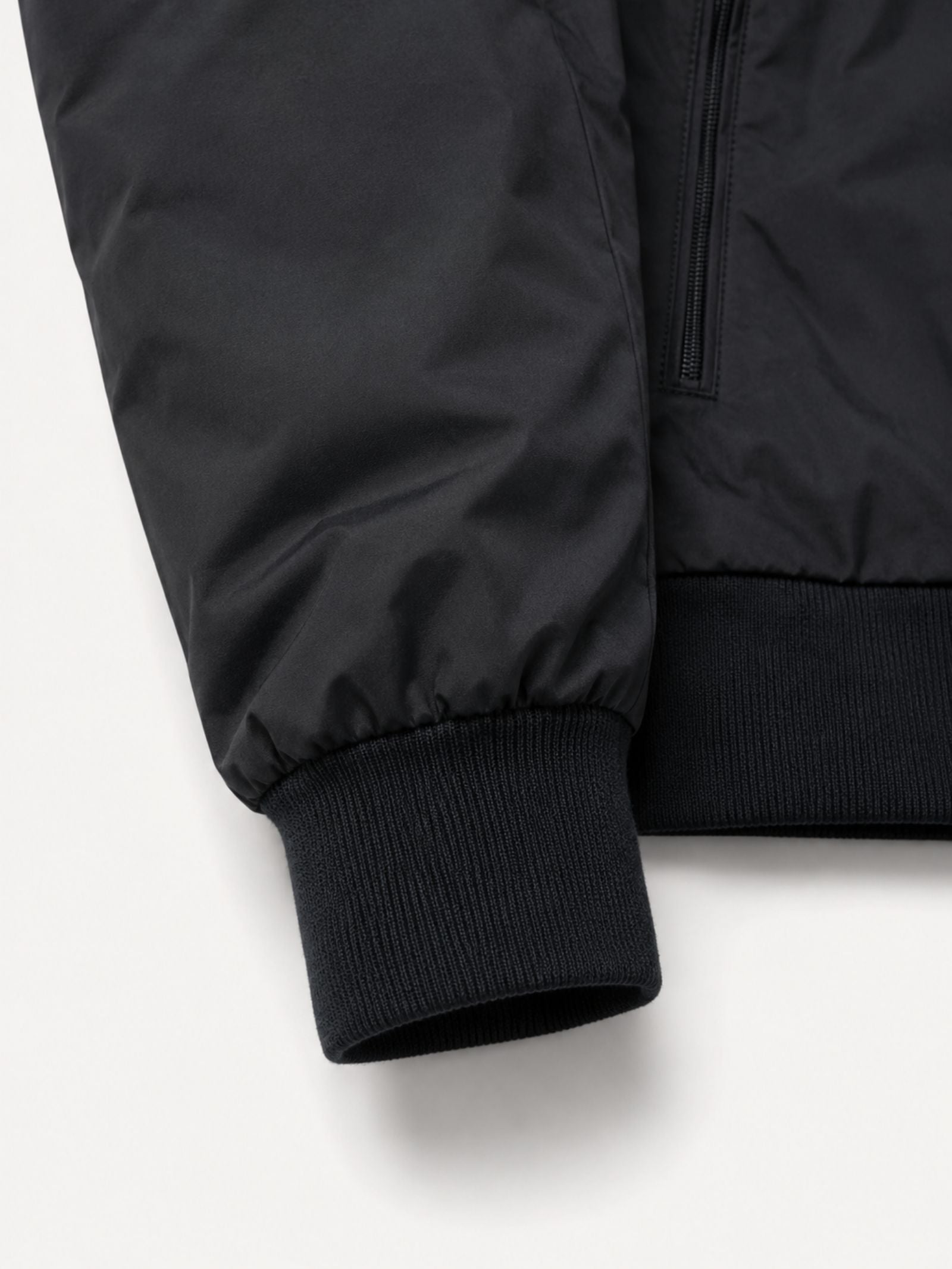 Men's Bomber Jacket with Stand-Up Collar