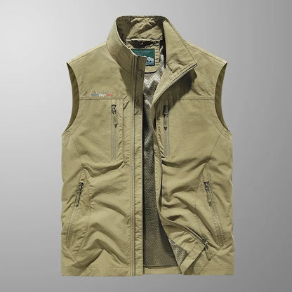 Men’s Breathable Cargo Bodywarmer Vest