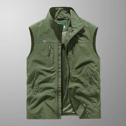 Men’s Breathable Cargo Bodywarmer Vest