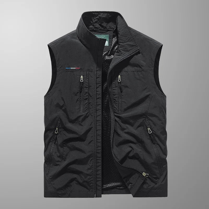 Men’s Breathable Cargo Bodywarmer Vest