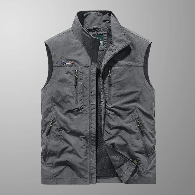 Men’s Breathable Cargo Bodywarmer Vest