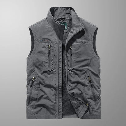 Men’s Breathable Cargo Bodywarmer Vest